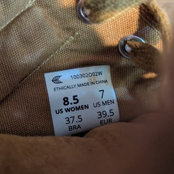 CARIUMA OCA High All Camel Suede Sneakers Size 8.5 - Picture 4 of 6